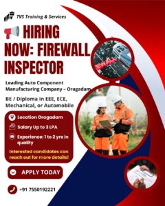 Leading Auto Component Manufacturing Company TVS Training & Services