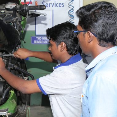 Engine assembly section